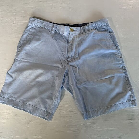 Banana Republic Mens Emerson Shorts Chino Khaki Gray size 34 - Picture 1 of 10